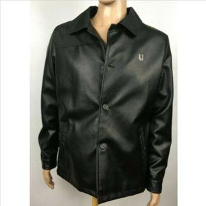 New   VG World Italian Faux Leather Jacket   NWOT